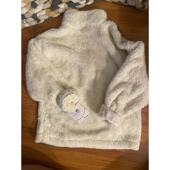 New York Rangers Fleece Quarter Zip Sz 7/8 Child NWT Girls - Picture 4 of 6